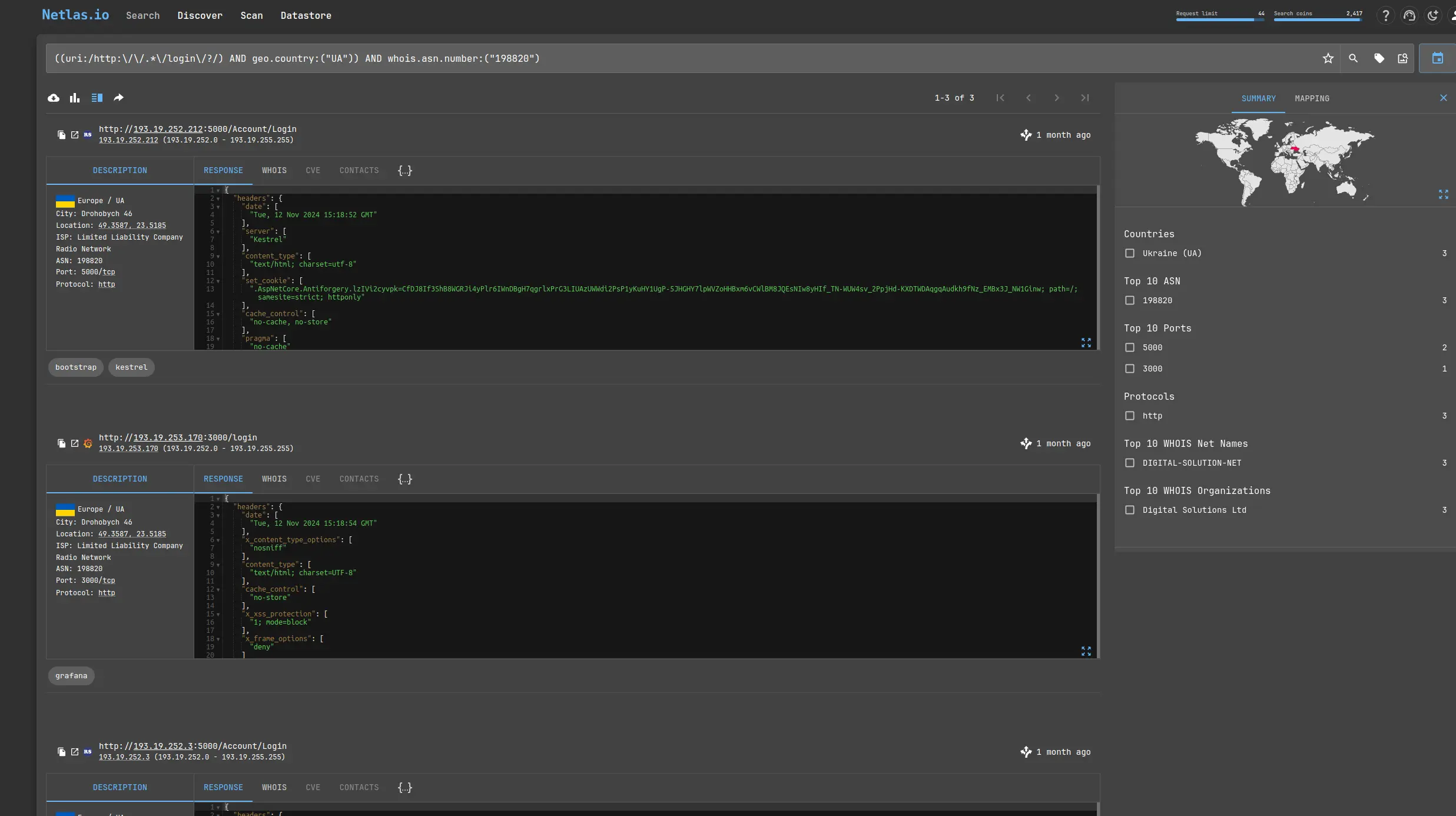 Netlas Search Engine