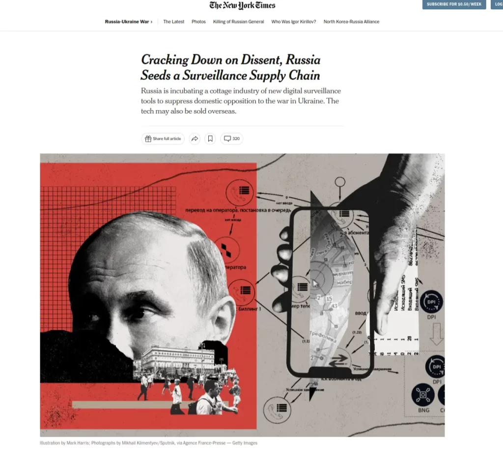 Russia Surveillance Internet